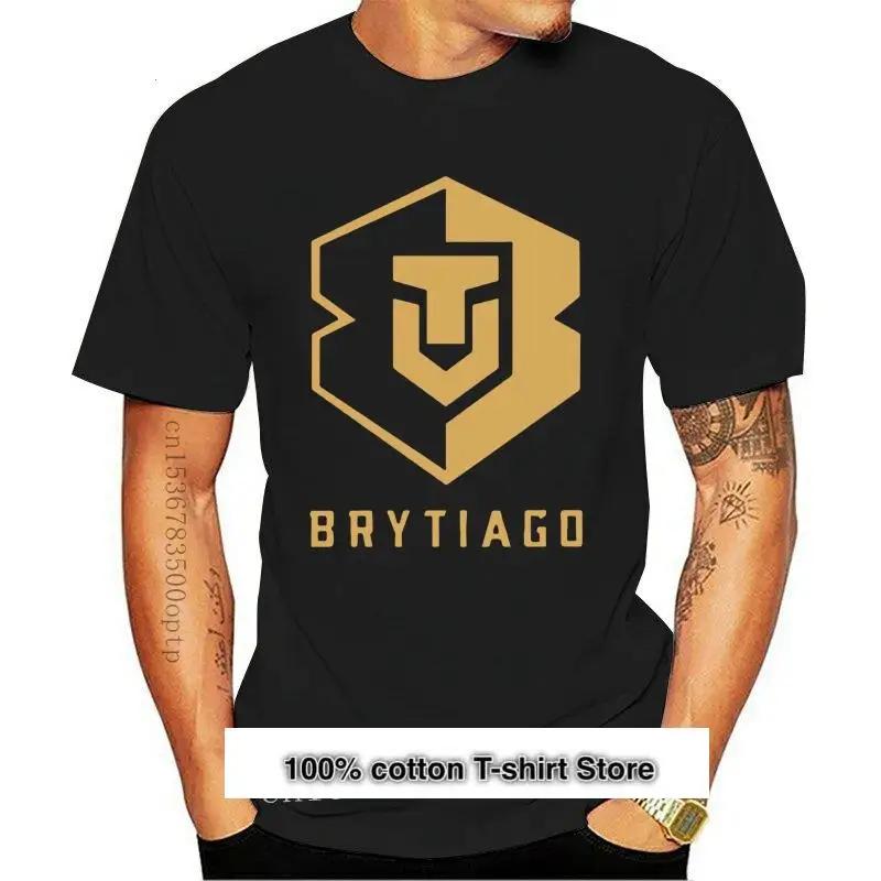 Camiseta de Brytiago para hombre y mujer, ropa de gran tamaino, Diy, nueva